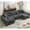 Dark Gray, variant on YWEN Sectional Sleeper Sofa Bed,6 Seater Sectional Couch with 4 Cushions and 2 Pillows,Convertible Sleeper Sofas W/Pull Out Bed,Living Room Furniture for Apartment,Corduroy Fabric