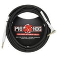 Pig HOG 18.6' Feet High Performance Instrument Cable Black (Straight
