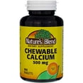 thumbnail image 2 of Nature's Blend Calcium Chewable Bavarian Cream 500 mg 100 Tabs, 2 of 2
