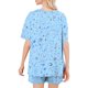 thumbnail image 2 of Conjunto de Pijama de las Mujeres de Moda Casual Color Sólido Casa Manga Corta Cuello Redondo Superior Y Pantalones, Ropa de Salón, 2 of 6