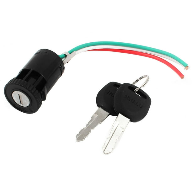 Useful 3 Wires Ignition Switch Electric Bike Security Safeguard Lock w