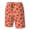 thumbnail image 2 of Yiaed Tomato Print Men's Swim Trunks with Lining Quick Dry Sports Shorts Beach Shorts Boardshorts-XX-Large, 2 of 5