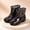 Multicolor A, variant on Womens Transparent Polka Dot Mid Calf Rain Boots Glossy PVC Slip On Non Slip Waterproof Short Wellies Gray 37