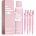 thumbnail image 1 of IONSGAKO Hair Identifier Spray for Face Shaving Skin Body Hair Identifying Spray for Dermaplaning Spray Moisturizing and Skin Care Face Shaving Dermaplaner Spray with Razors for Women, 1 of 7
