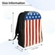 thumbnail image 4 of Disketp America Flags2 Mochila Unisex de Apertura Lateral Completa, Mochila para Laptop para Escuela, Trabajo y Viajes, 4 of 8