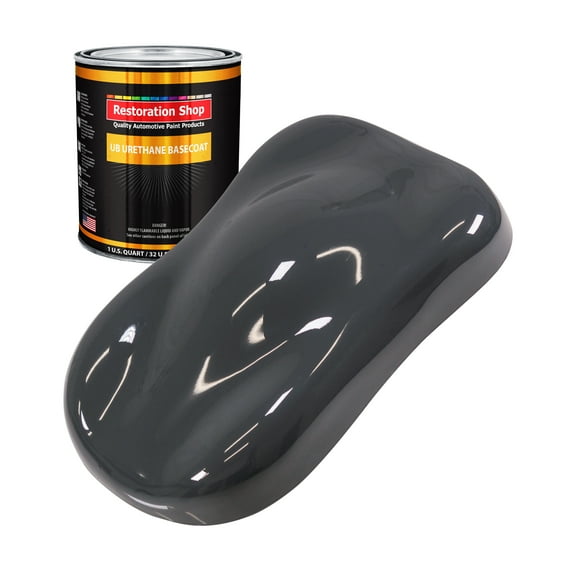 Machinery Gray 1 Quart URETHANE BASECOAT Car Auto Body Paint