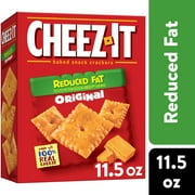 Cheez-It Reduced Fat Original Baked Snack Cheese Crackers, Made with 100% Real Cheese, 11.5 oz