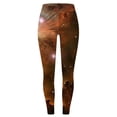 thumbnail image 4 of Stephy Costume Women Colorful Leggings Fancy Costume Glitter 3D Printing Costume for Women, Brown, XL, 4 of 4