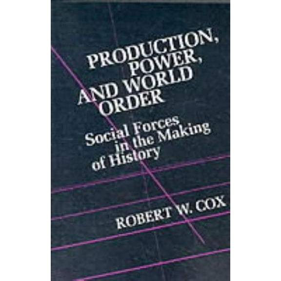 Political Economy of International C Production Power and World Order: Social Forces in the Making of History, (Paperback)