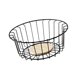 thumbnail image 5 of Cesta de frutas organizadora de metal con base de madera, soporte para aperitivos, contenedor práctico 25 cm x 95 cm, 5 of 9
