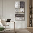 thumbnail image 4 of Empire Art Stacked 2 Abstract Painting, by Martin Edwards, 60" x 30"., 4 of 12