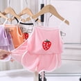 thumbnail image 2 of kmaduk Toddler Baby Girls Summer Clothes 3 6 12 18 Months 2T 3T 4T 5T Girls Outfits Sleeveless Dinosaur Print Tank Top+Shorts Set Pink,Size 6-12 Months, 2 of 4