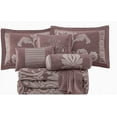 Chezmoi Collection Royal Luxury Jacquard Floral Comforter Set