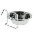 thumbnail image 3 of 4xBird Parrot Taza Colgante de Acero Inoxidable Tazón de Alimentación para Alimentos Accesorios para Jaulas Sunnimix Comedero para loros y pájaros para mascotas, 3 of 8