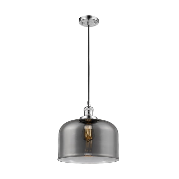 Innovations 201C-PC-G73-L-LED Transitional One Light Mini Pendant from Franklin Restoration collection in Chrome finish,
