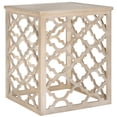 thumbnail image 2 of SAFAVIEH Lonny Geometric Nautical Wood End Table, Grey, 2 of 5