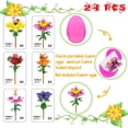 thumbnail image 2 of Bloques de construcción WODMAZ con forma de ramo de flores, 24 paquetes para niños, 2 of 7