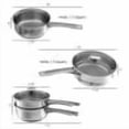 thumbnail image 7 of Classic Cuisine 1.5 Quart Stainless-Steel Double Boiler Pot 3 Piece Set, 7 of 7