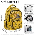 thumbnail image 7 of Aplkyhs Yellow Excavator 17 Inch Backpack for Age 6-18 School Bag Water Resistant Lightweight Bookbag for School Sports Outdoor, 7 of 7