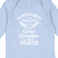 thumbnail image 4 of Inktastic Handpicked for Earth by My Great Grandpa in Heaven Boys or Girls Long Sleeve Baby Bodysuit, 4 of 5