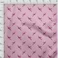 thumbnail image 3 of oneOone Cotton Poplin Fabric Bird Block Printed Craft Fabric BTY 42 Inch Wide, 3 of 4
