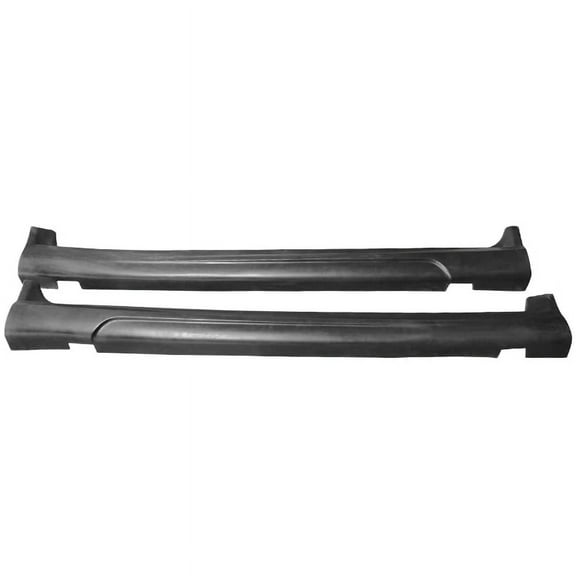 Ikon Motorsports Compatible with 03-07 Sicon xB Wagon 5Dr K-Style Side Skirts - Urethane (PU)