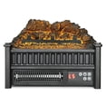 thumbnail image 2 of Modern 16" Electric Fireplace Log Set with Remote - Adjustable Flame Brightness, Timer Function, Energy Efficient Heater, 2 of 11