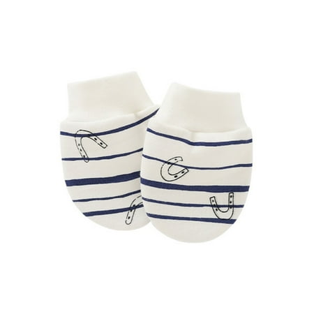 

Baby Anti Scratching Soft Cotton Gloves Newborn Protection Face Scratch Mittens
