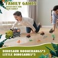 thumbnail image 7 of Dinosaur Toys for Boys 3-6 Years, Dinosaurs Figures with Transport Truck and 3 Pull Back Dinosaur Cars, Kids Toddler Toys for Boys 2 3 4 5 6 Year Old, 7 of 7