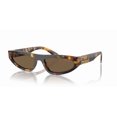 thumbnail image 1 of Miu Miu SMU 07ZS Havana/Dark Brown (VA-U06B) Sunglasses, 1 of 4