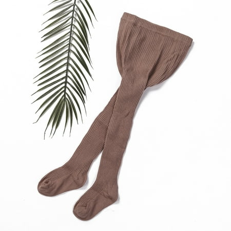

Multitrust Girls Knit Cotton Tights Thread Pantyhose Warm Ribbed Stockings