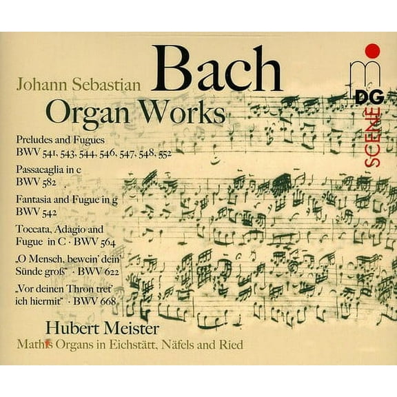 Hubert Meister - Organ Works - Music & Performance - CD