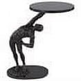 thumbnail image 2 of Sterling Industries Strongman 21x21 Round Accent Table in Bronze and Black, 2 of 2