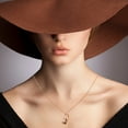 thumbnail image 4 of Collier pour Dames Mode Design Spécial Diamant Brillant Acier Titane Collier de Clavicule Collier Croix pour Femmes, 4 of 5