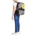 thumbnail image 3 of Pokemon Pikachu 17" Laptop Backpack, Black, 3 of 6