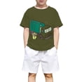 thumbnail image 4 of CAIVO T-Shirts Boys Short Sleeve Tops Kids Lightweight Daily Wear Tee With Comfortable Cartoon Boys Daily Activities Birthday O-Neck Dailywear, 4 of 4