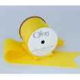 thumbnail image 4 of Offray Ribbon, Maize Yellow 3 inch Grosgrain Polyester Ribbon, 9 feet, 4 of 8