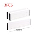 thumbnail image 1 of 3 Pzas Divisores de Cajón Ajustables y Expandibles - Se Ajustan a Cajones de 15-26in, Herramienta de Organización Perfecta para Dormitorios, Tocadores, Escritorios de Oficinas, Cajón, Accesorios, 1 of 9