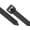 Black, variant on Secure Cable Ties 48 Inch Natural Extra Heavy Duty HVAC Cable Tie - 100 Pack