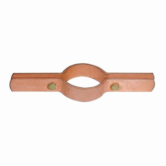 Anvil Riser Clamp,9.25"L,1"W,Copper-Plated 0500421029