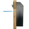 thumbnail image 5 of Plugsharge Door Drop Box, Mail Slots for Mail, Rent, Deposit, and Night Key, Through The Door Prevents Money Fishing Locking Steel Mailbox with Rear Access, Black, 5 of 8