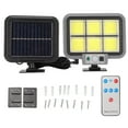 thumbnail image 1 of Luces solares, luces solares con sensor de movimiento, luces solares para exteriores, luces detectoras de seguridad, calidad superior, 1 of 8