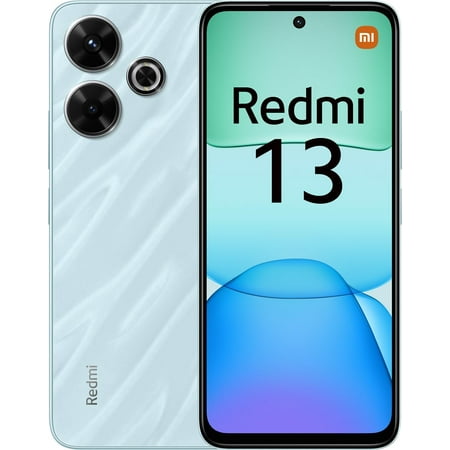 Redmi Xiaomi 13 4G LTE (256GB + 8GB) Factory Unlocked Global ROM GSM 6.79" 108MP Dual Camera ( Works on Tmobile, Mint, Tello & Global) (Ocean Blue Global ROM)