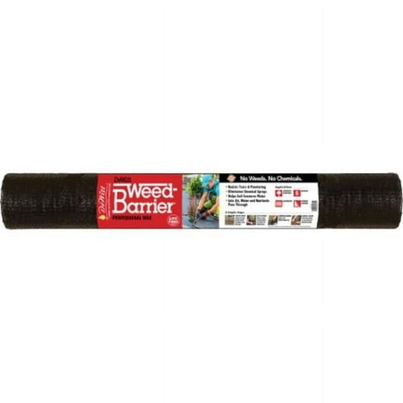 DeWitt D28 DWB156300 6 x 300 ft. Standard Weed Control Fabric, Black - 15 Year