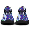 thumbnail image 6 of Autism Awareness American flag Shoes Trail Running Shoe Non-Slip Breathable Comfortable Sneakers Black Size 4.5, 6 of 7