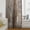 Brown, variant on Purple Sheer Curtains 45 Inch Length, Light Filtering Voile Curtain Panel, Retro Oil Painting Modern Abstract Art Aesthetics Rod Pocket Drapes Window Treatments for Living Room Bedroom 52"x45"