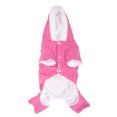 thumbnail image 2 of Bienvenido Otoño Invierno Mascota Felpa Espesar Corazón Melocotón Suave Cómodo Sudaderas Ropa Ropa Abrigada Traje para PerrosRose Red No. 16, 2 of 8