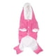 thumbnail image 5 of Abrigo de felpa acogedor para perros, perfecto para el otoño/invierno, cálido, talla 14 Sudadera con capucha Rosy Red Heart, 5 of 8