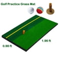 thumbnail image 2 of Golf Practice Grass Mat Home Garden Backyard Golf Training Hitting Mat, 2 of 11