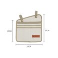 thumbnail image 4 of Ygjytge Almacenamiento Lateral para Silla Reposabrazos Bolsillo para para Acampar Al Aire Libre (beige), 4 of 9